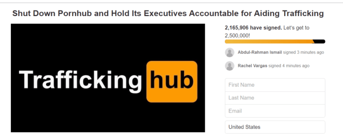 Will the world's largest pornographic website be shut down if it contains Will the world's largest pornographic website be shut down if it contains